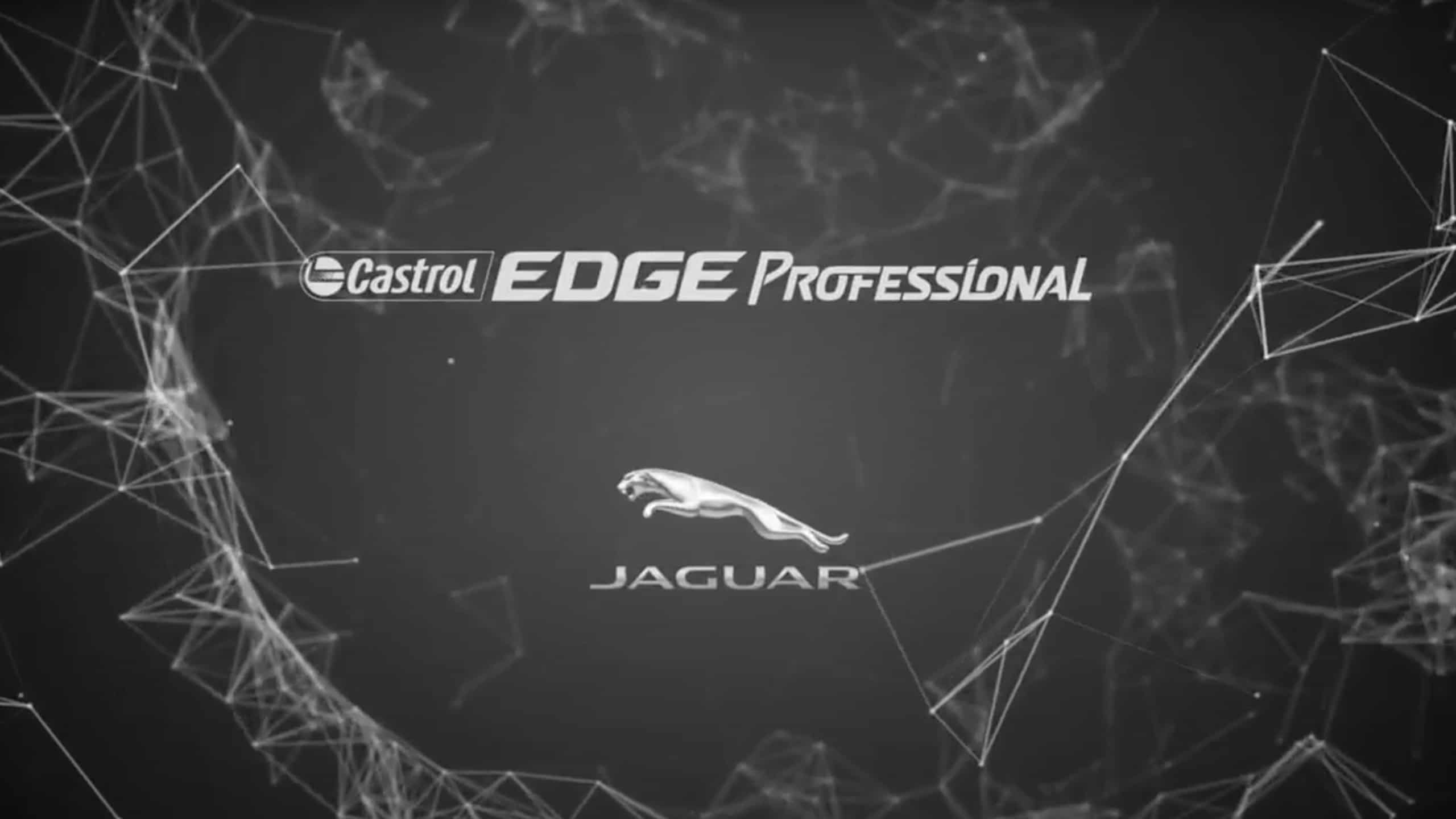 Jaguar Castrol edge professional logos